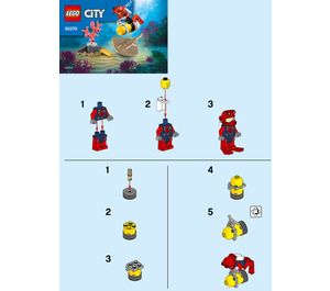 LEGO Ocean Diver Set 30370 Instructions