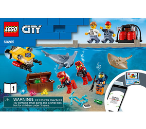 LEGO Ocean Exploration Base 60265 Instructions
