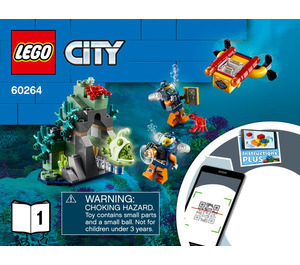 LEGO Ocean Exploration Submarine Set 60264 Instructions