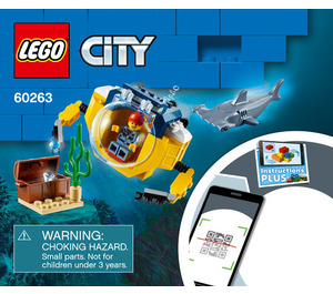 LEGO Ocean Mini-Submarine 60263 Instrucciones