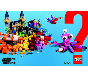LEGO Ocean's Onderzijde 10404 Instructions