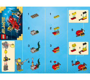 LEGO Ocean Speeder Set 7976 Instructions