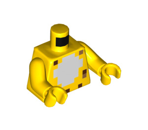 LEGO Ocelot Skin Minifig Torso (973 / 76382)