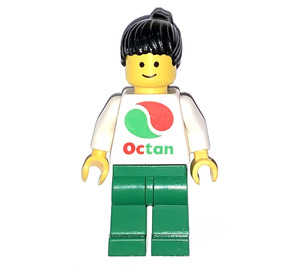 LEGO Octan Mujer Attendant con Coleta Minifigura