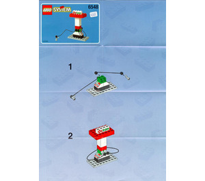 LEGO Octan Gas Station Set 6548 Instructions
