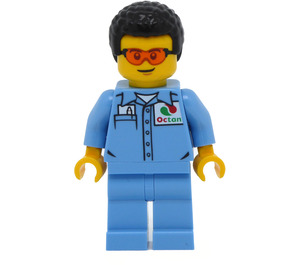 LEGO Octan Mechanic, Male (60389) minifiguur