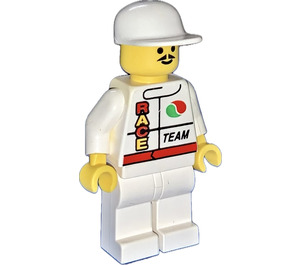 LEGO Octan Race Team Driver with Cap Minifigure