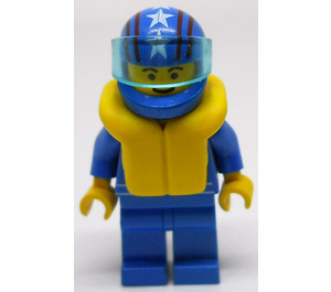 LEGO Octan Racer with Blue Suit Minifigure