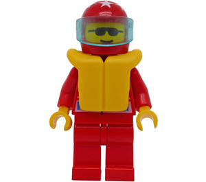 LEGO Octan Racer met Rood Pak Minifiguur