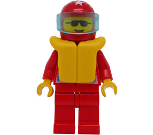 LEGO Octan Racer met Rood Suit minifiguur