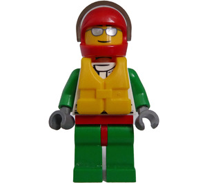 LEGO Octan Racing Crew with Life Jacket Minifigure