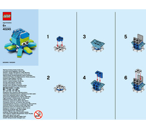 LEGO Pieuvre 40245 Instructions