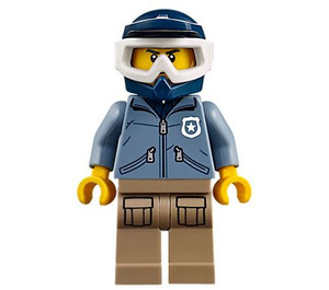 LEGO Off-Road Chase Dirt Bike Male Officer Minifigure
