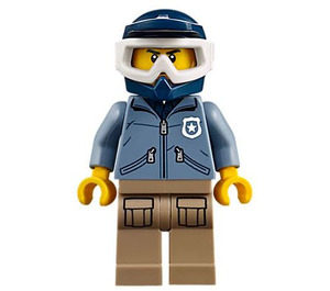 LEGO Off-Road Chase Dirt Bike Man Officer Minifigur