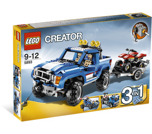 LEGO Off-Road Power Set 5893 Packaging