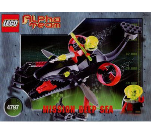 LEGO Ogel Mutant Killer Walvis 4797 Instructions