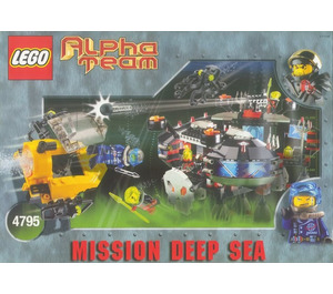 LEGO Ogel Underwater Base und AT Sub 4795