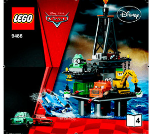 LEGO Oil Rig Escape Set 9486 Instructions