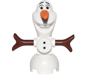 LEGO Olaf met 2 Knoppen Minifiguur