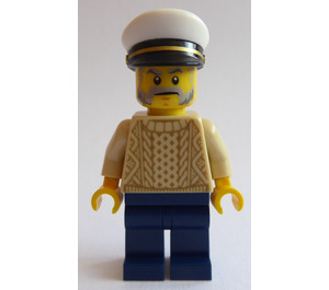 LEGO Old Fishing Store Captain Minifigure