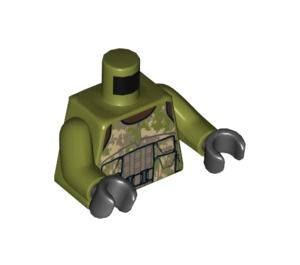 LEGO Olivgrün 41st Elite Corps Trooper Minifig Torso (973 / 76382)