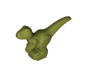 LEGO Olive Green Baby Raptor (37829)