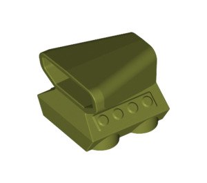 LEGO Olive verte Auto Moteur 2 x 2 avec Air Scoop (50943)