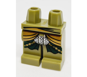 LEGO Olive verte Elrond Jambes (3815)