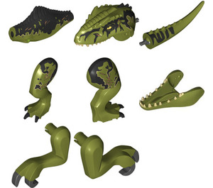 LEGO Olivgrün Giganotosaurus