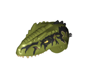 LEGO Olive Green Giganotosaurus Head (78426)