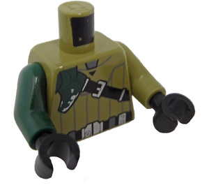 LEGO Olijfgroen Kanan Jarrus Torso (973 / 76382)