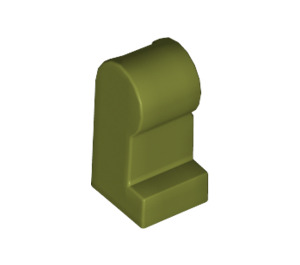 LEGO Olive Green Leg (Right) (3816)