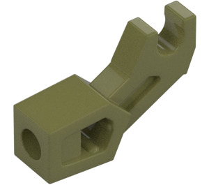 LEGO Olive Green Mechanical Arm with Thick Support (49753 / 76116)