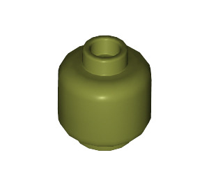 LEGO Olive Green Minifigure Head (3626 / 88475)