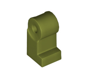 LEGO Olivgrün Minifigure Bein, Links (3817)