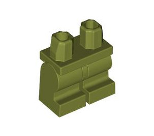 LEGO Olive verte Minifigure Medium Jambes (37364 / 107007)