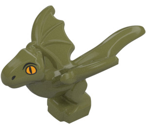 LEGO Olive Green Norbert the Dragon (108451)