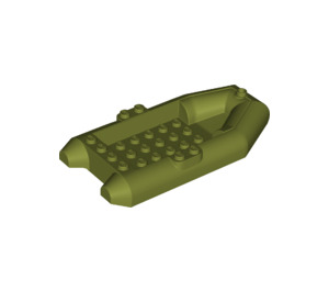 LEGO Olive Green Rubber Boat 6 x 12 x 2 (78611)