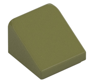 LEGO Olive Green Slope 1 x 1 (31°) (50746 / 54200)