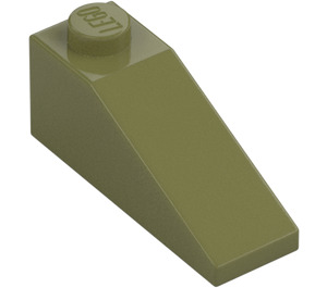 LEGO Olive Green Slope 1 x 3 (25°) (4286)