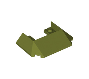 LEGO Olive Green Slope 4 x 6 with Cutout (4365 / 13269)