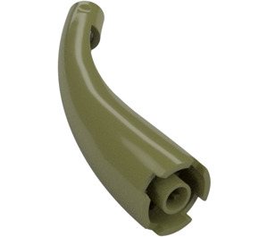 LEGO Olive Green Tail (67361)