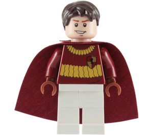 LEGO Oliver Wood с Gryffindor Quidditch Uniform Минифигурка