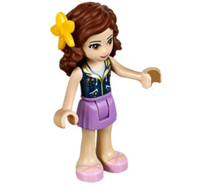 LEGO Olivia, Medium Lavender Skirt Minifigur