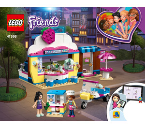 LEGO Olivia's Cupcake Cafe 41366 Byggeinstruksjoner