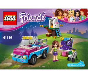 LEGO Olivia's Exploration Car Set 41116 Instructions