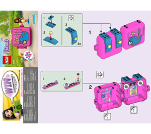 LEGO Olivia's Gaming Cube 41667 Instructions