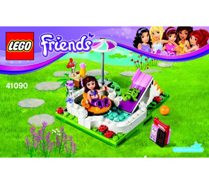 LEGO Olivia's Garden Pool Set 41090 Instructions