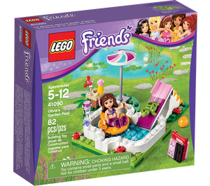 LEGO Olivia's Garden Pool Set 41090 Packaging