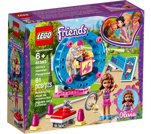 LEGO Olivia's Hamster Playground Set 41383 Packaging